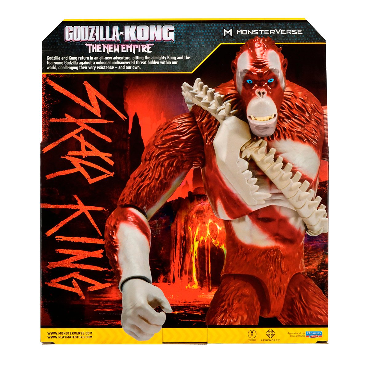 Figurka Król Blizn gigant 28 cm Godzilla kontra Kong 35553 - obrazek 5