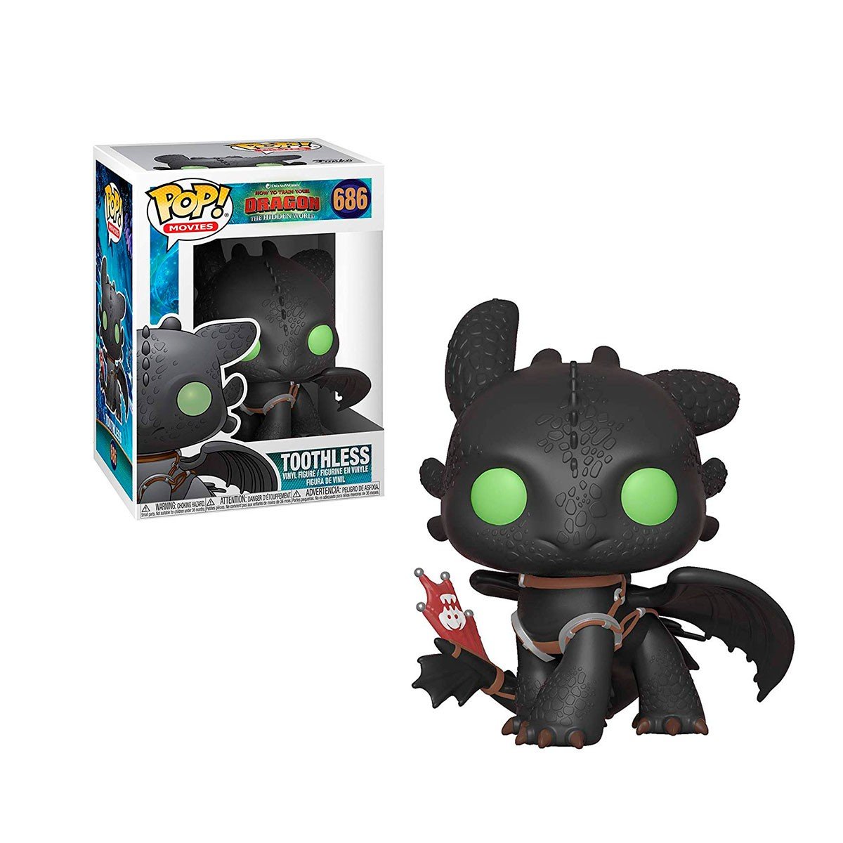 Figurka Funko Pop Jak wytresować smoka Szczerbatek 36355 - obrazek 2
