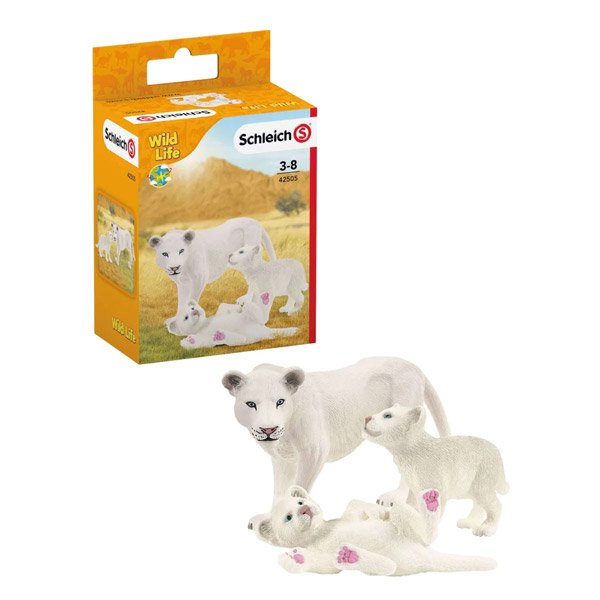 Zestaw figurek Lwica z młodymi Schleich 42505 - obrazek 7
