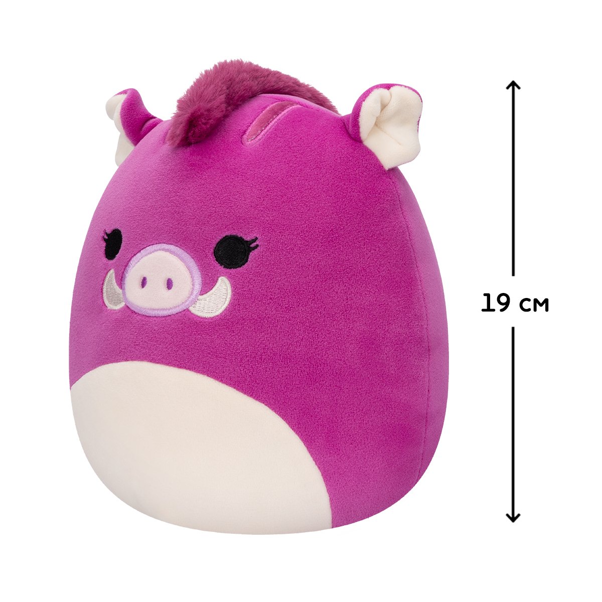 Miękka zabawka Świnka Jenna 19 cm Squishmallows SQCR04127 - obrazek 2