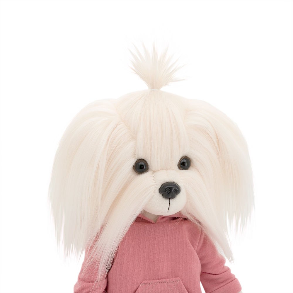 Pluszowa zabawka 37 cm Lucky Mimi Lody truskawkowe z ramką POMARAŃCZOWY Lucky Dog LD4/084 - obrazek 8