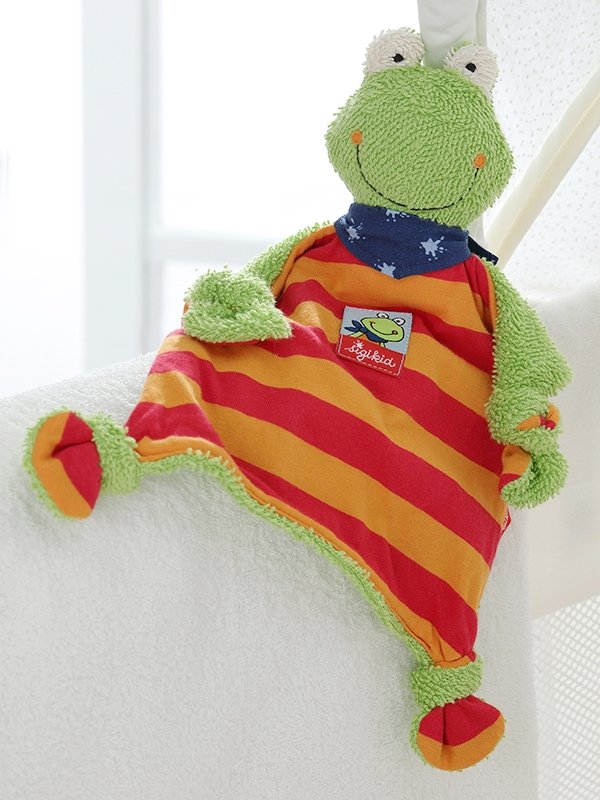 Miękka lalka sigikid Frog 38685SK - obrazek 6