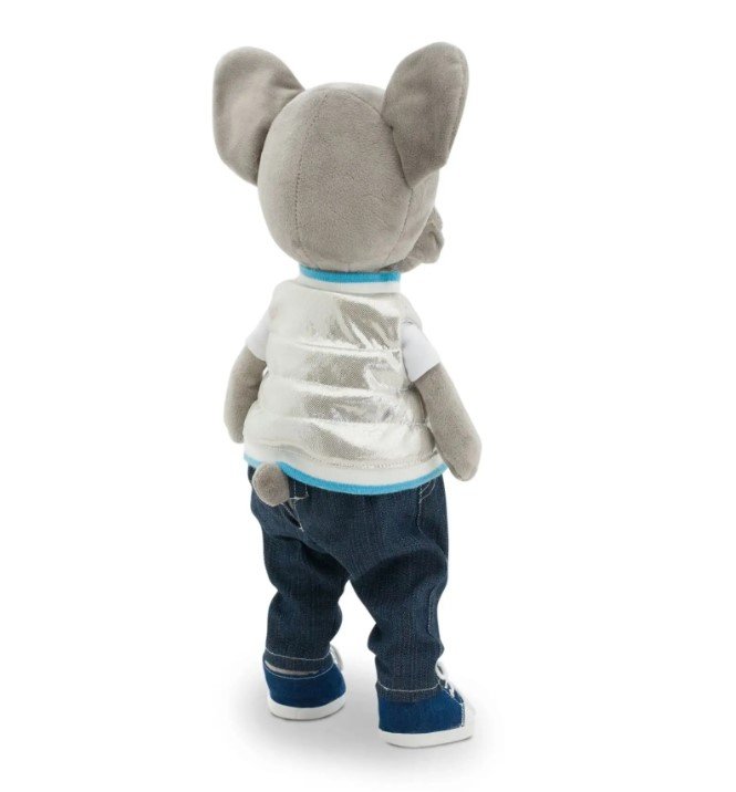 Pomarańczowy pies Lucky Maxx Pluszowa zabawka: Casual LD062 - obrazek 3