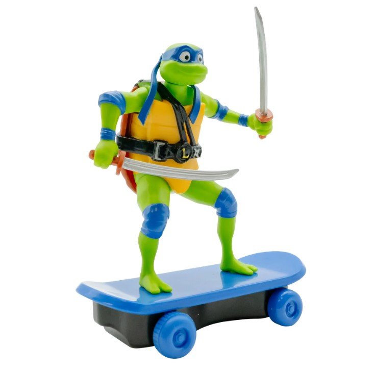 Wojownicze Żółwie Ninja Klasyczne Mistrzowie Sztuk Walki TMNT Leonardo gwiazda filmowa 2023 71059 - obrazek 3