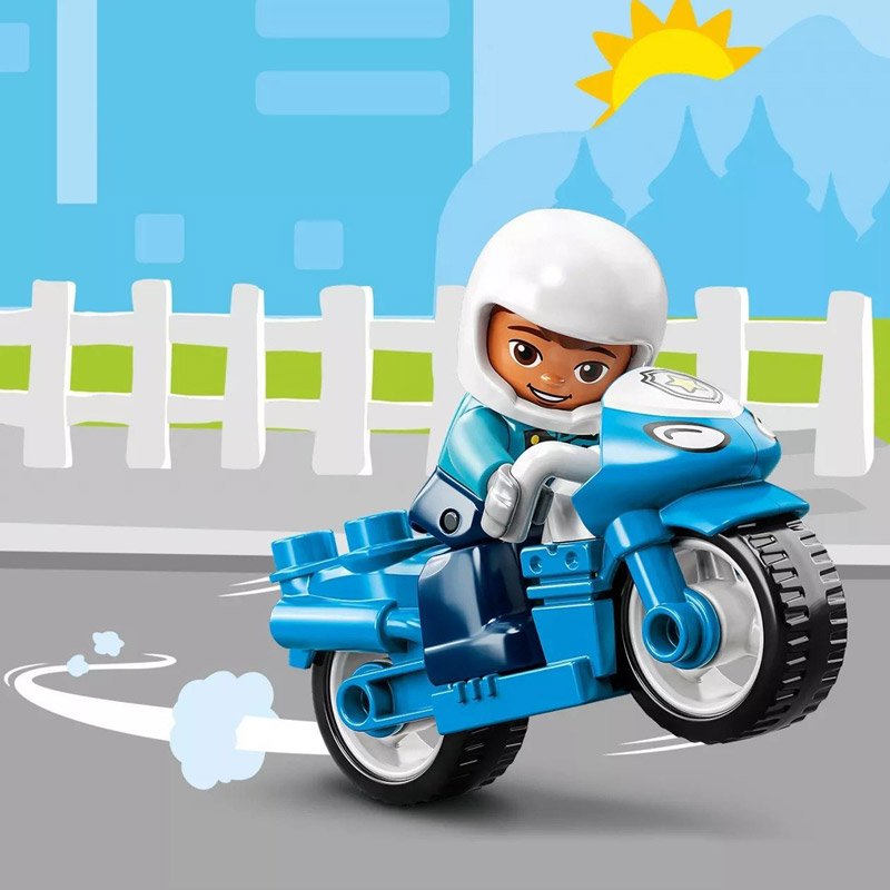 Lego Duplo Motocykl policyjny 10967 - obrazek 6