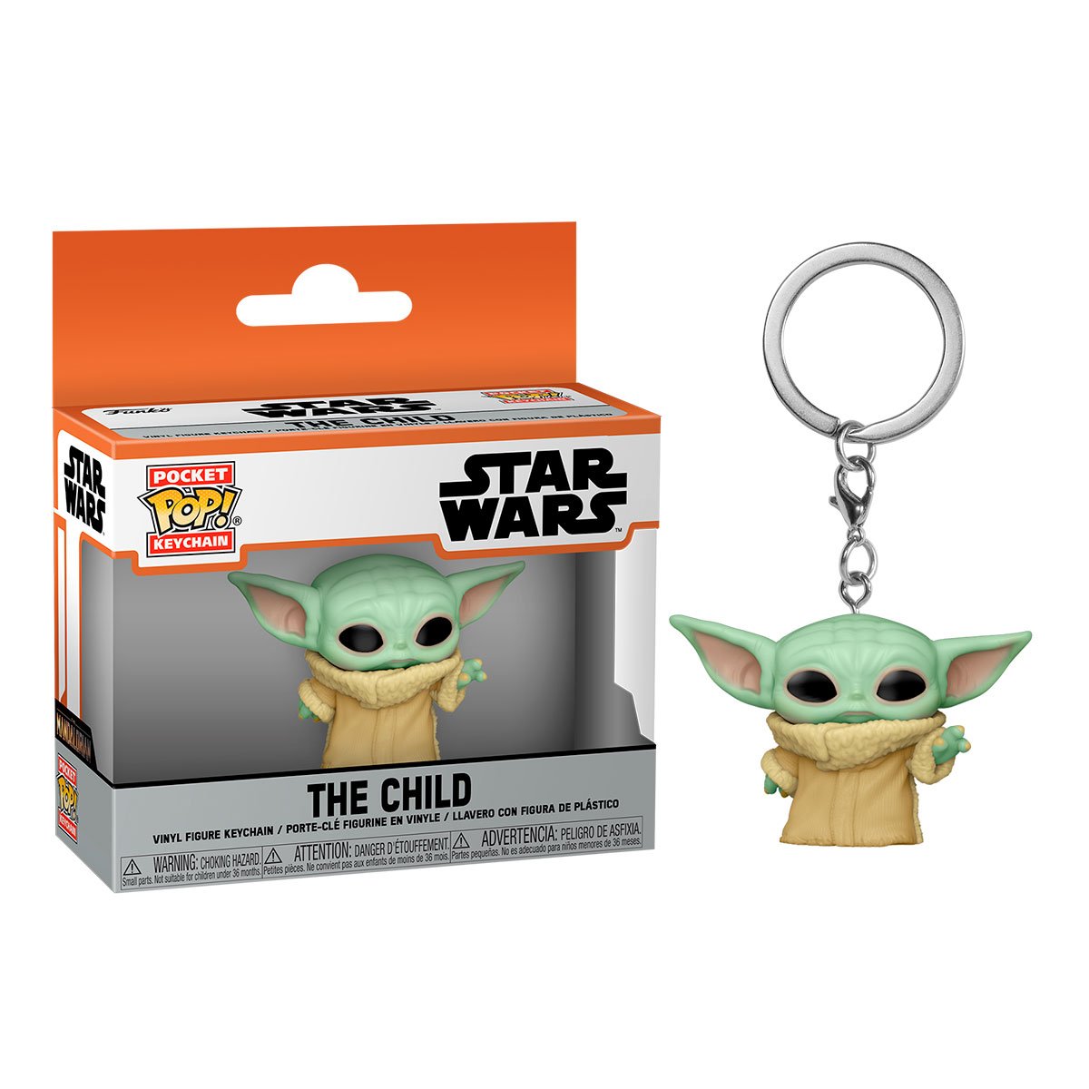 Mandalorian Baby Grog Clip-On Toy Figure Funko 53043 - obrazek 2