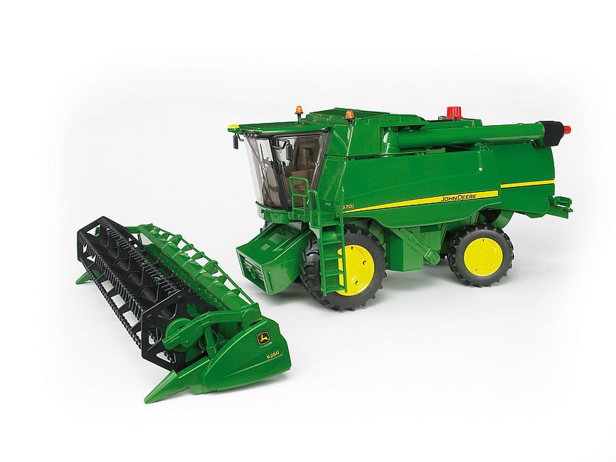 Kombajn zbożowy John Deere Kombajn zbożowy T670i Bruder 02132 - obrazek 2