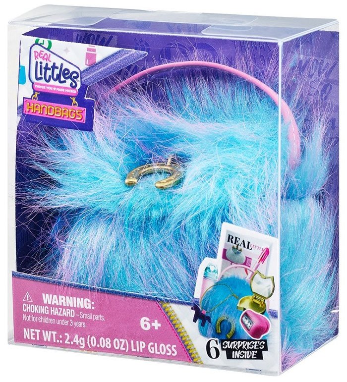 Zestaw zabawek niespodzianka Moose Real Littles S2 HB Fluffy Blue 25292/1 - obrazek 2