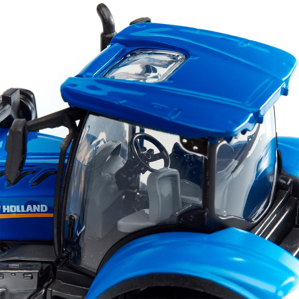 Model New Holland t7.315 Ciągnik z ładowaczem czołowym 1:32 Seria Farm Bburago 18-31632 Niebieski - obrazek 4