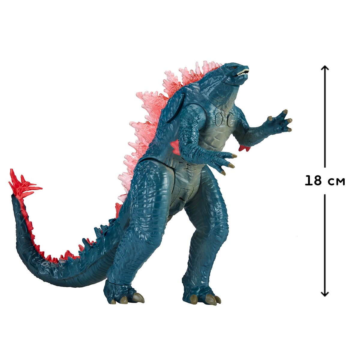 Figurka Godzilli gotowa do walki 18 cm, dźwięk Godzilla kontra Kong 35506 - obrazek 2