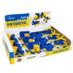Samochody "Kid cars", pudełko patriotyczne 12 szt.