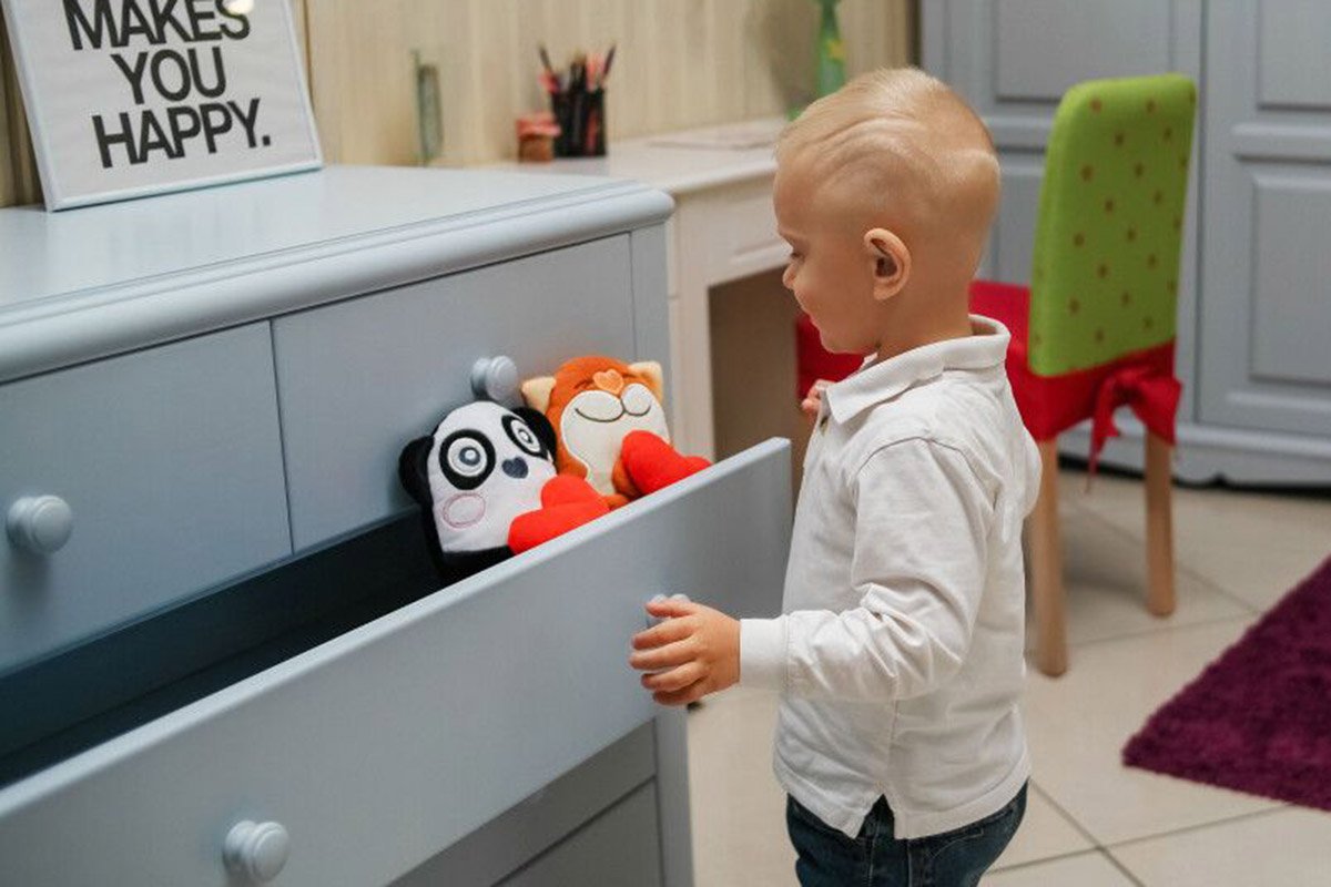 Poduszka z zabawką Be My Tygrys Panda - obrazek 2