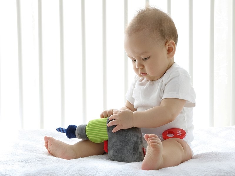 Miękka zabawka muzyczna sigikid Papa & Me Drill 41763SK - obrazek 6