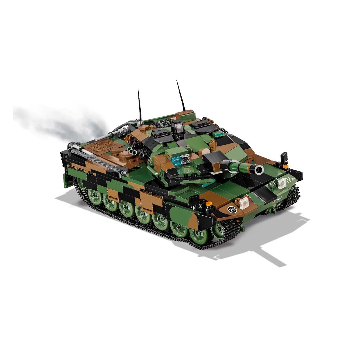 Czołg designerski Leopard 2945 części Cobi 2620 - obrazek 2