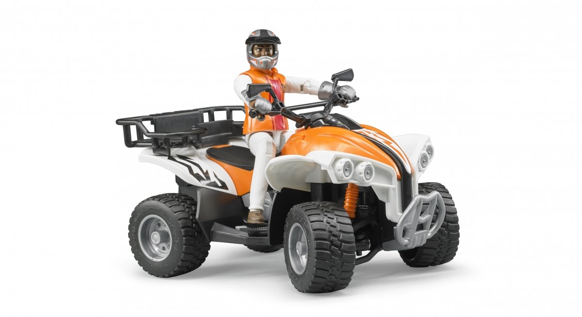 Quad + figurka kierowcy Bruder AKT-63000 - obrazek 2