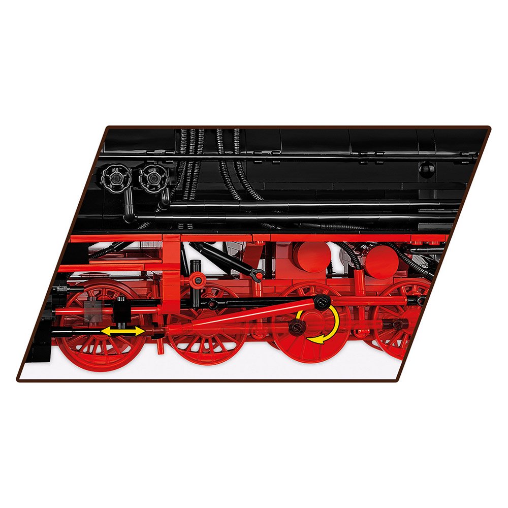 Lokomotywa COBI DRB Class 52 w skali 1:35, 2505 części - obrazek 9