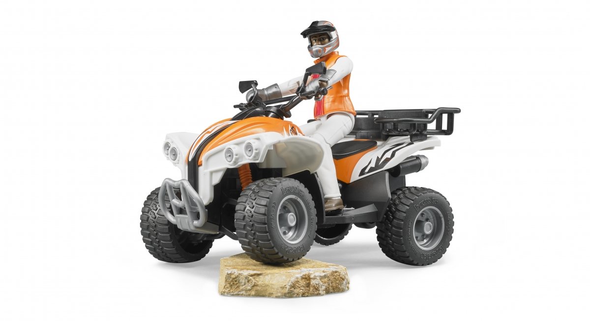 Quad + figurka kierowcy Bruder AKT-63000 - obrazek 5