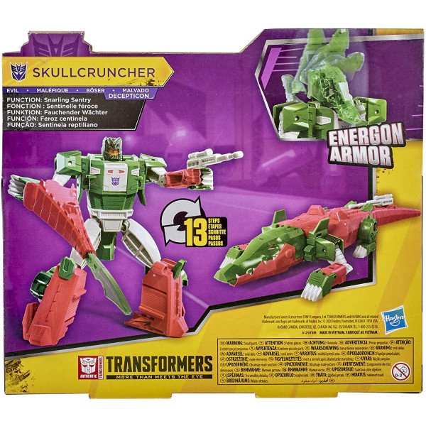 Figurka 19 cm Cyberverse Ultra Skull Cruncher Transformers Hasbro E7111 - obrazek 6
