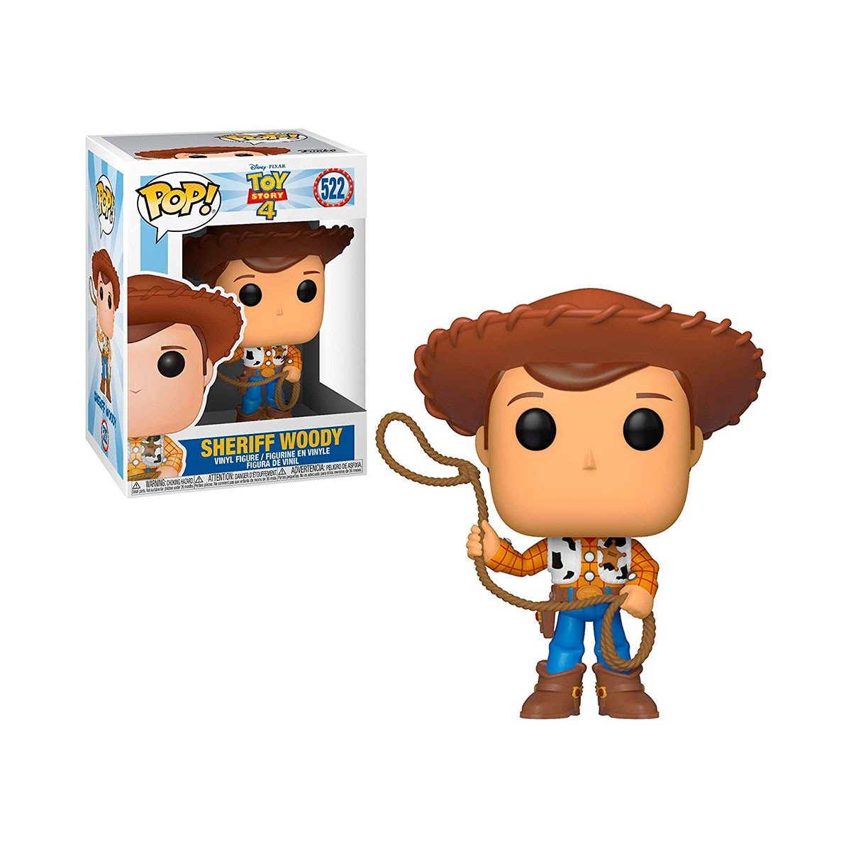 Funko Pop Toy Story 4 Szeryf Woody 37383 figurka - obrazek 2