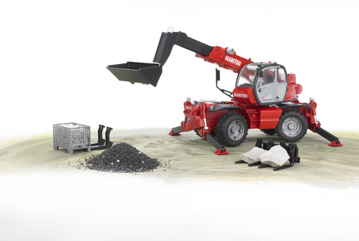 Ładowarka drogowa z wysięgnikiem teleskopowym MRT 2150 M1: 16 Bruder AKT-02129 - obrazek 6