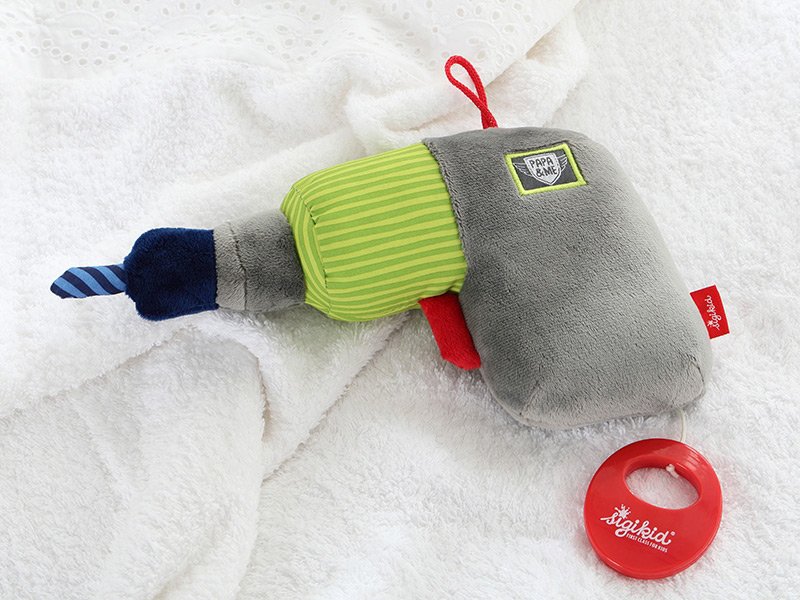 Miękka zabawka muzyczna sigikid Papa & Me Drill 41763SK - obrazek 5