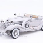 Model samochodu Mercedes Benz 500 K Typ Specialroadster 1936 Macharadga 36055 biały Maisto