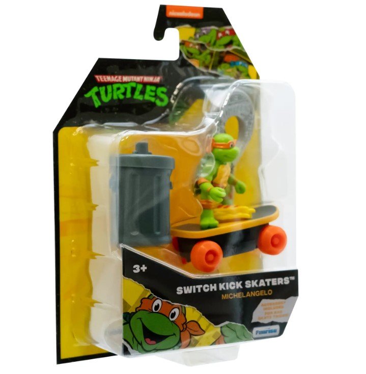 Wojownicze Żółwie Ninja Klasyczny skater TMNT z wyrzutnią Michelangelo 71041 - obrazek 7