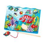 Drewniana wkładka do ramki Viga Toys Magnetyczna wędkarska 58423