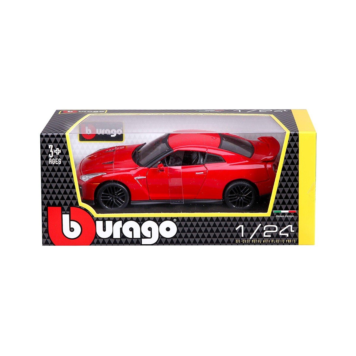 Model samochodu Bburago Nissan GT-R 18-21082 - obrazek 6
