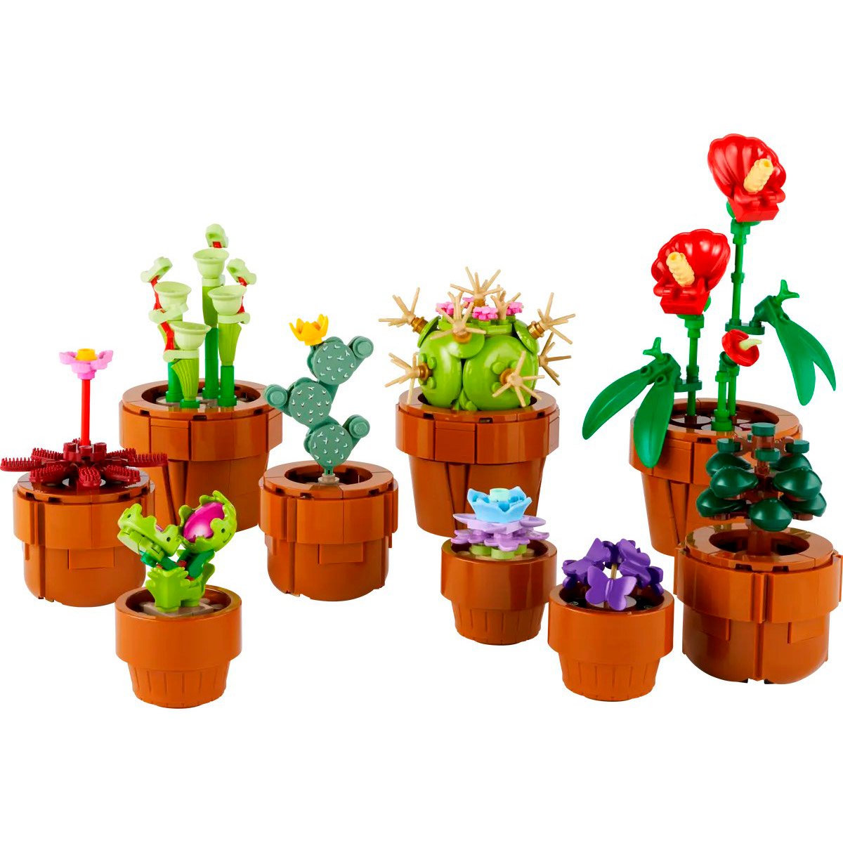 Lego 10329 Ikony Botanicals Małe Kwiaty konstruktor - obrazek 2