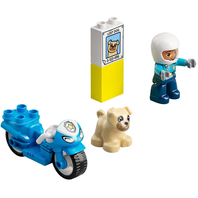 Lego Duplo Motocykl policyjny 10967 - obrazek 2