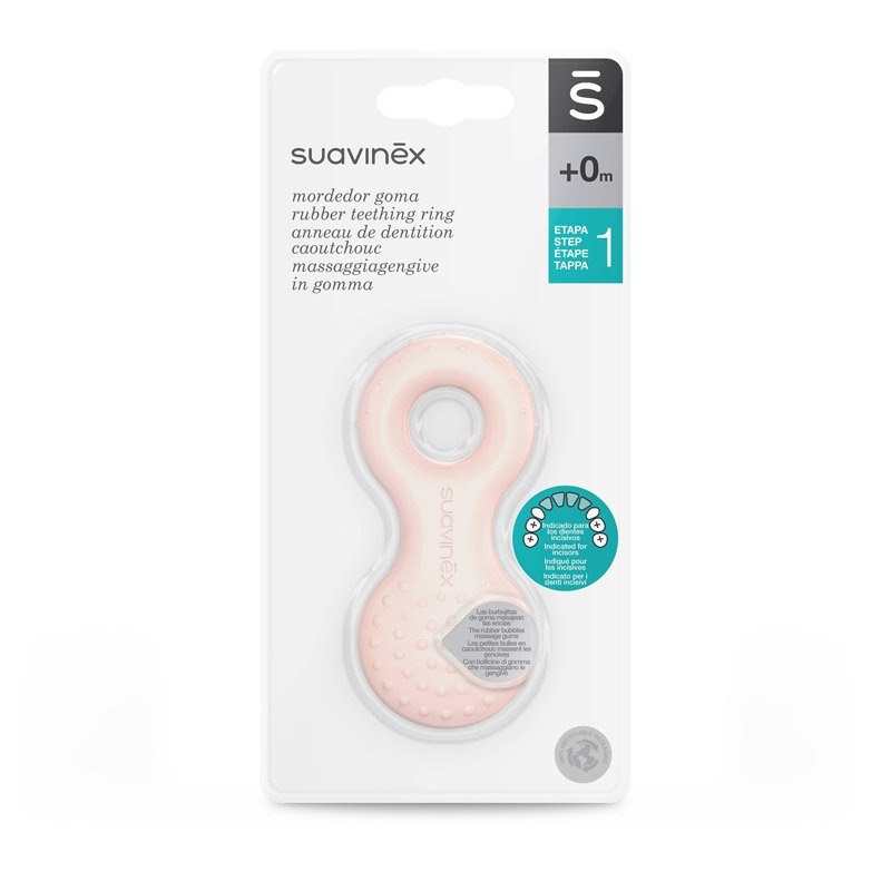 Gryzak z bąbelkami pomarańczowy Suavinex 400267/7 - obrazek 2