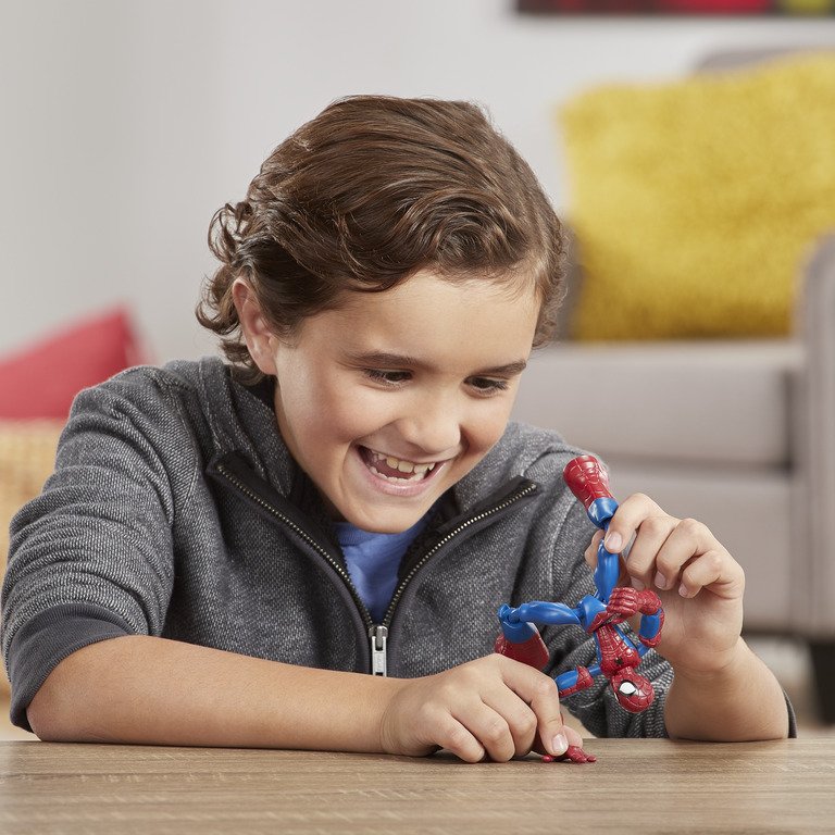 Zginaj i giętki Spiderman Spider-Man Hasbro E7686 elastyczna figurka - obrazek 2