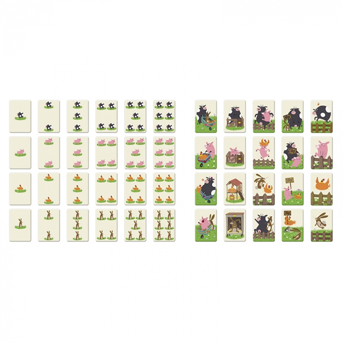 Gra planszowa memo Janod Top 10 J02760 - obrazek 2