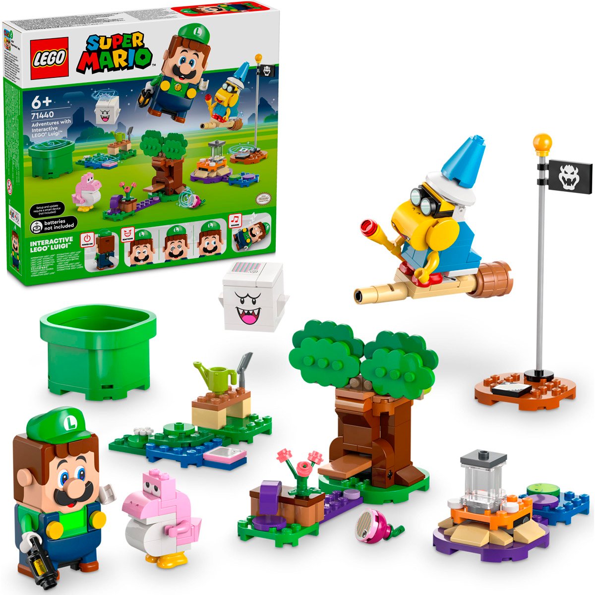 Przygody Konstruktora z interaktywnym Luigim Super Mario Lego 71440 - obrazek 9