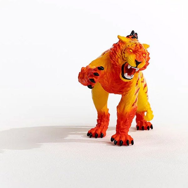 Zabawkowa figurka tygrysa lawowego Schleich 70148 - obrazek 4