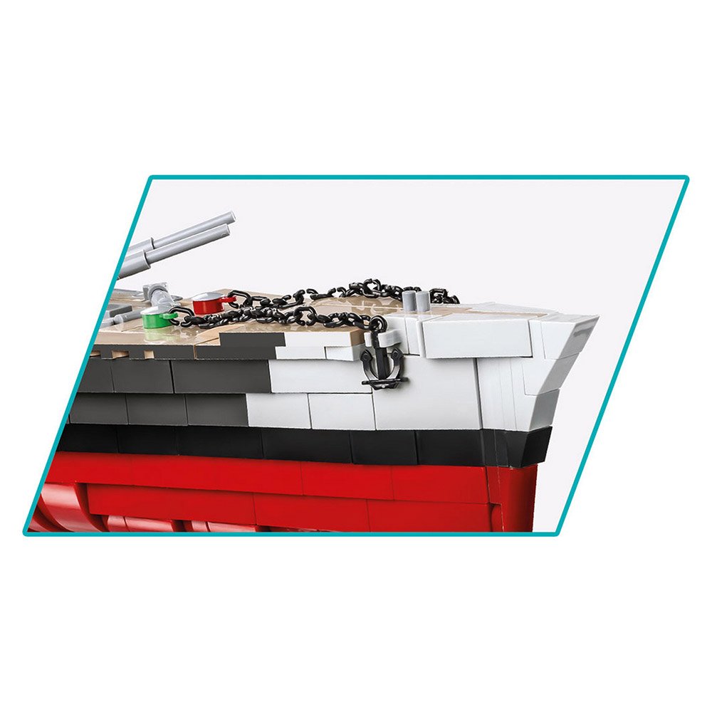 Zestaw konstrukcyjny COBI Pancernik Tirpitz, skala 1:300, 2810 części - obrazek 7