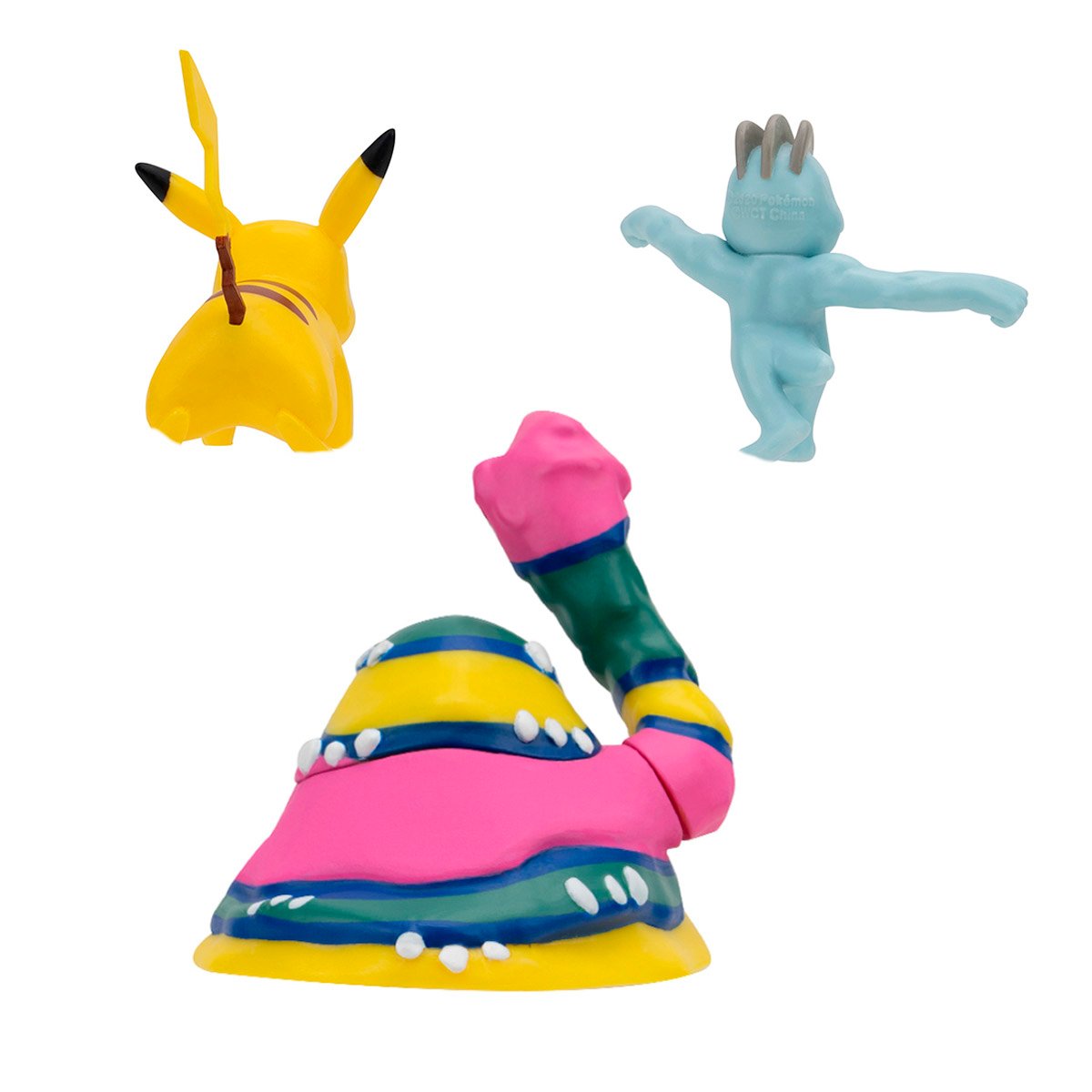 Zestaw figurek do gier Machop, Pikachu, Alola Mac W19 Pokemon PKW3597 - obrazek 4