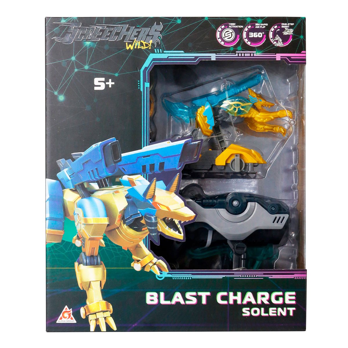 Solent S5 L1 V2 Screechers Wild Playset KS686114 - obrazek 10