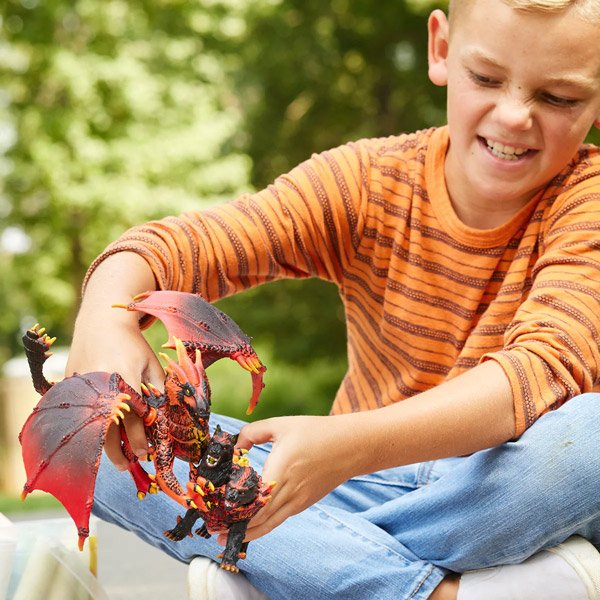 Figurka zabawkowa Hellhound Schleich 42451 - obrazek 2