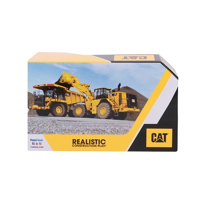 Mini sprzęt budowlany Funrise CAT Bulldozer 17 cm (82012F) - obrazek 10