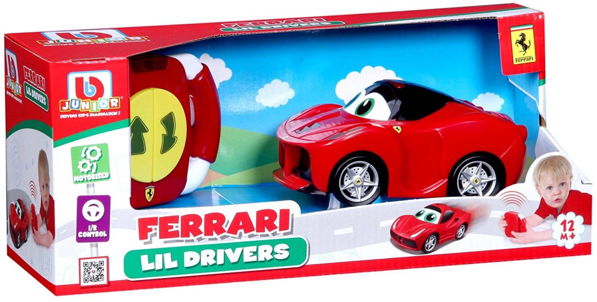 Model samochodu zabawkowego z pilotem I/C Ferrari 488 GTB Bb Junior AKT-16-82003 - obrazek 3