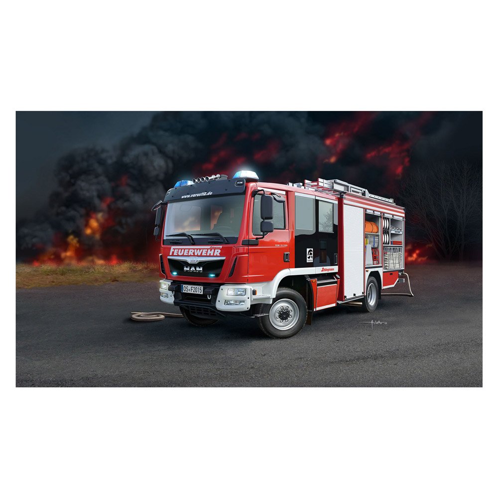 Replika modelu Revell Wóz strażacki VARUS 4x4 poziom 4 skala 1:24 RVL-07452 - obrazek 3