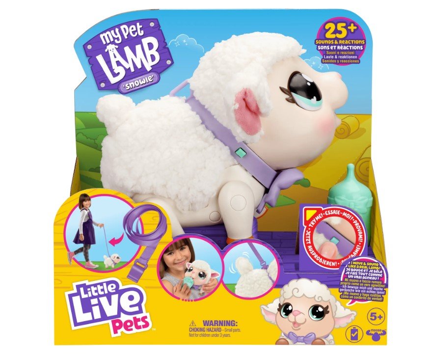 Interaktywna zabawka Little Live Mój mały baranek 26476 - obrazek 7