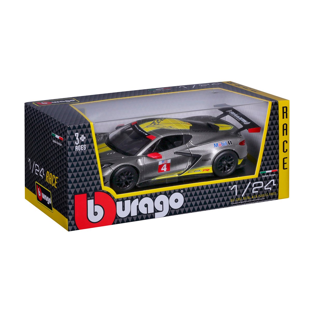 Model samochodu Chevrolet Corvette C8.R Bburago 18-28024 - obrazek 10