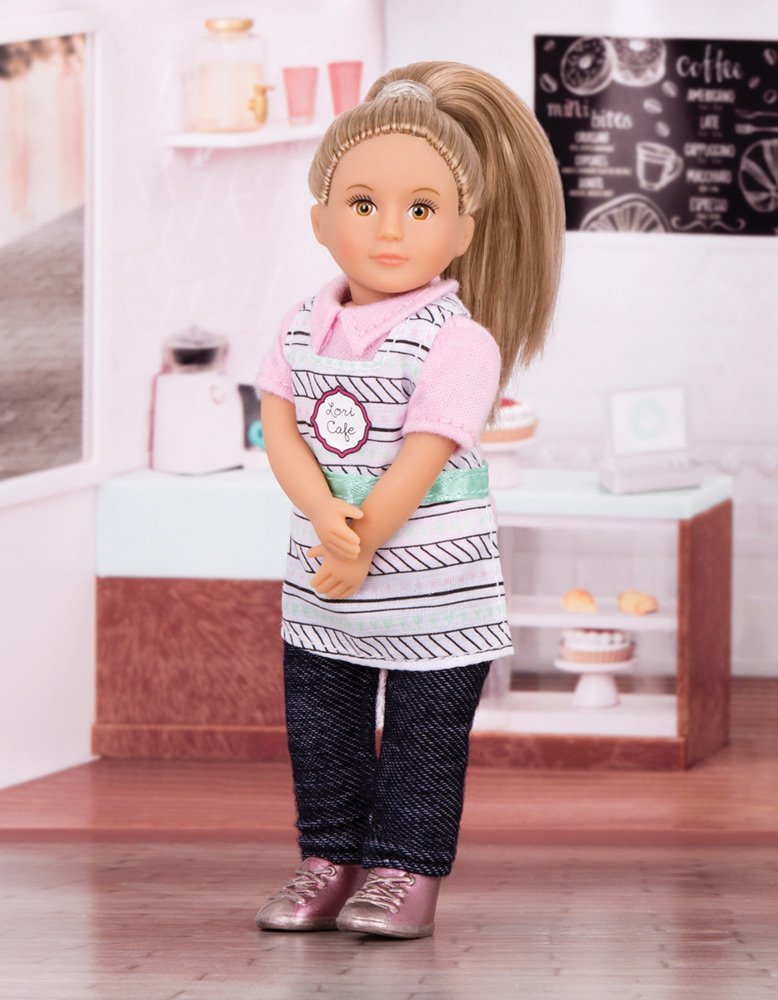 Lalka Lori 15 cm Barista Vera LO31111Z - obrazek 2