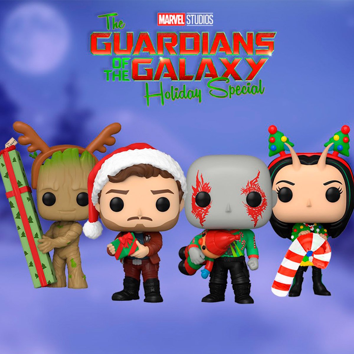 Strażnicy Galaktyki Groot Świąteczny Specjalny Funko 64332 Figurka akcji - obrazek 3