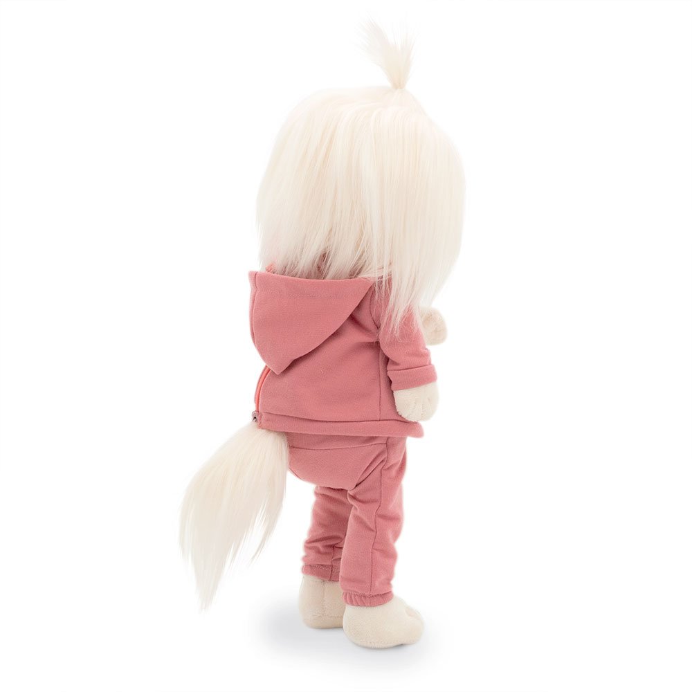 Pluszowa zabawka 37 cm Lucky Mimi Lody truskawkowe z ramką POMARAŃCZOWY Lucky Dog LD4/084 - obrazek 5