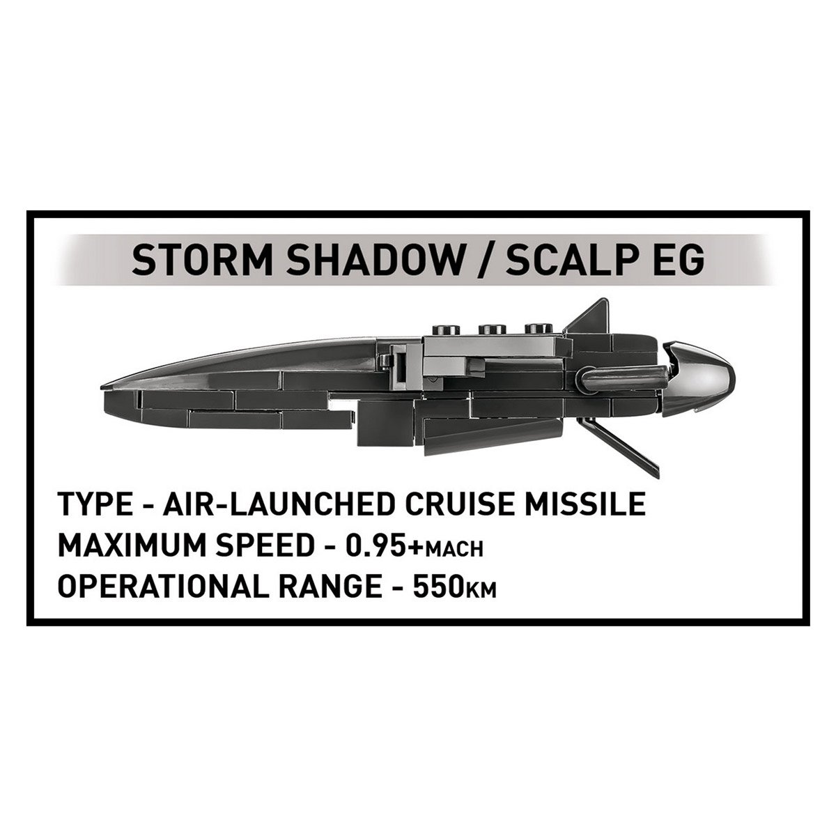 Samolot konstruktorski F-16C Fighting Falcon UA 500 części Cobi COBI-5893 - obrazek 3