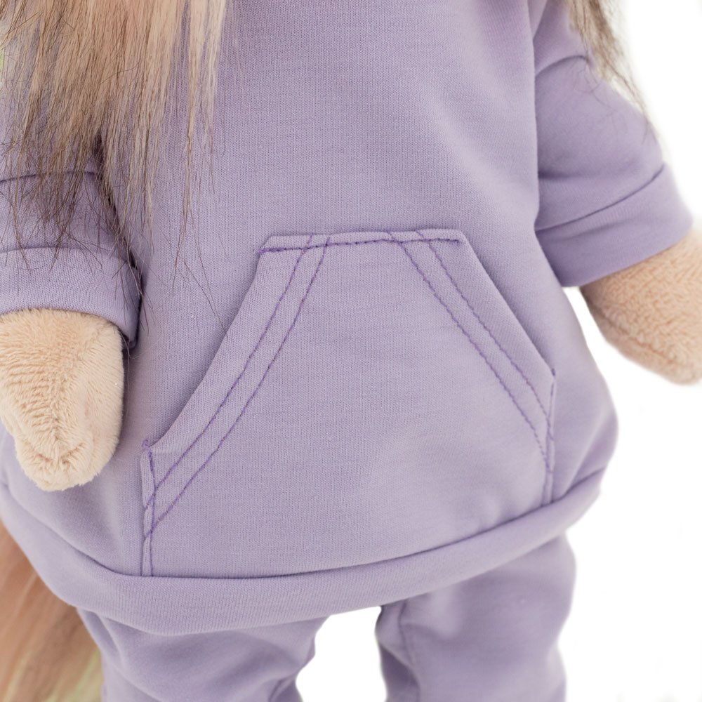 Pluszowa zabawka Lucky Yoyo 37 cm Lody jagodowe z ramką POMARAŃCZOWY Lucky Dog LD2/080 - obrazek 9